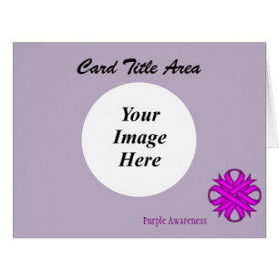 Purple Clover Ribbon Template by Kenneth Yoncich