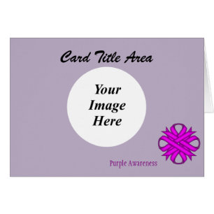 Purple Clover Ribbon Template by Kenneth Yoncich