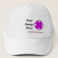 Purple Clover Ribbon Template by Kenneth Yoncich