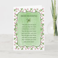 Purple Clover | St Patrick's Day Irish Blessing