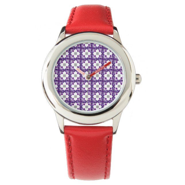 Purple Clover Watch (Front)