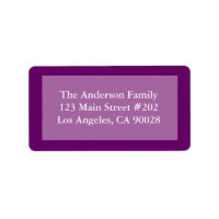 purple colour border
