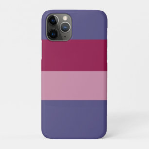 Purple colours stripes Case-Mate iPhone case