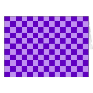 Purple Combination Chequerboard by ShirleyTaylor