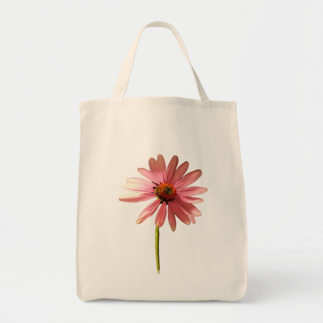 Purple Cone Flower Echinacea purpurea Tote Bag (Front)