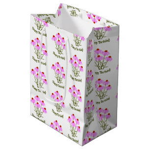 Purple Cone Gift Bags