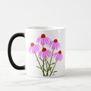 Purple Coneflowers Magic Mug
