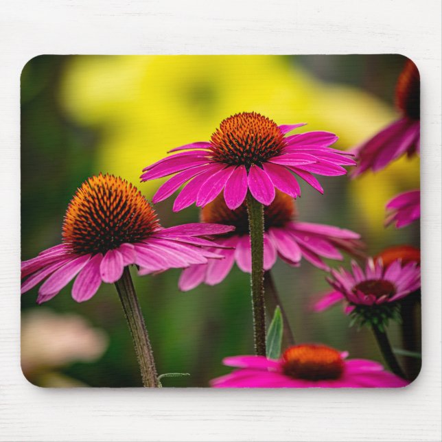 Purple Conflower Mouse Pad (Front)