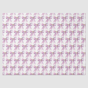 Purple Coquette Bow Tissue Paper
