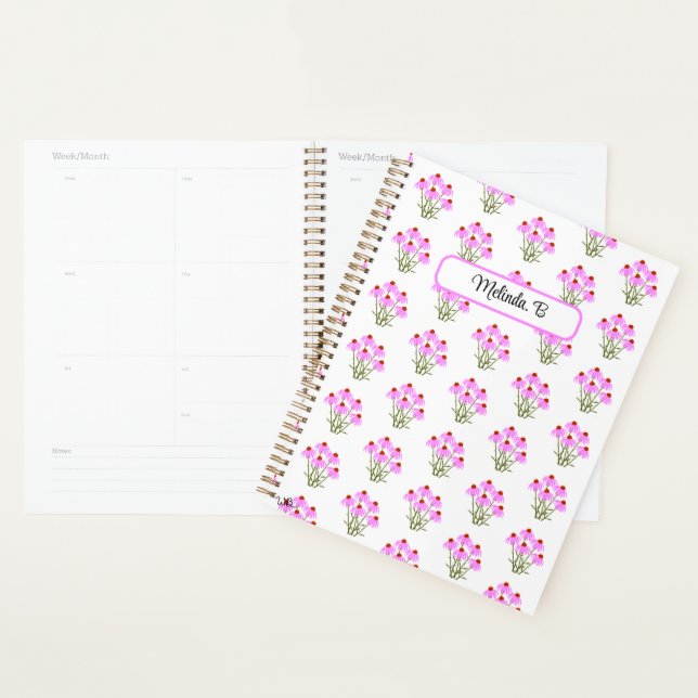 Purple Cornflowers Planner (Display)