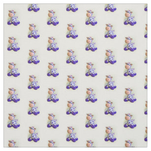 Purple Cow Fabric
