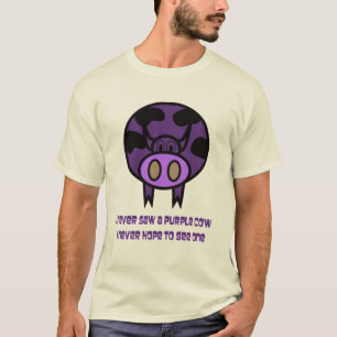 Purple Cow Mens T-Shirt