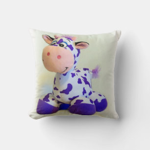 Purple Cow Pillow