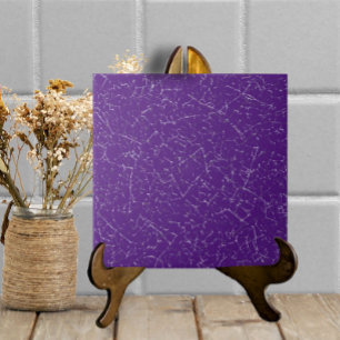 Purple Crackled Glaze Simple Modern Texture Tile