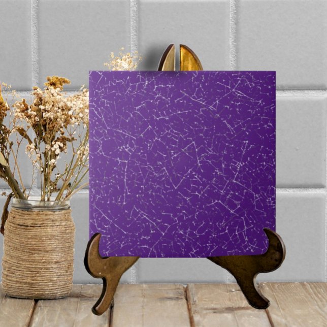 Purple Crackled Glaze Simple Modern Texture Tile (Creator Uploaded)