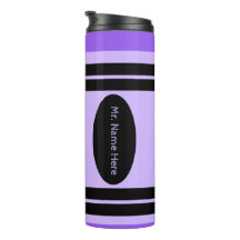 Purple Crayon Art Supplies Themed Teacher Gift