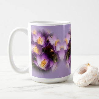 Purple Crocus Coffee Mug