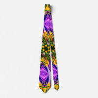 Purple Crocus Pattern