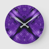 Purple cross and grid