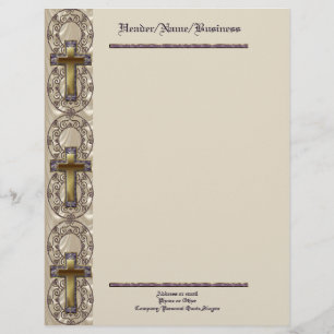 Purple Cross Letterhead