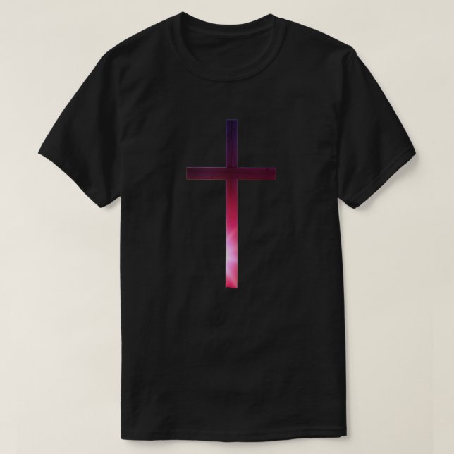 Purple cross T-Shirt (Design Front)