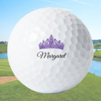 Purple Crown and Custom Name Pretty