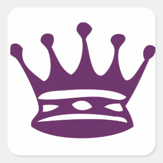 Purple Crown Sticker