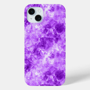 Purple Crumpled Texture iPhone 15 Mini Case