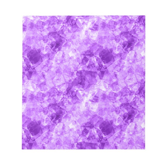 Purple Crumpled Texture Notepad (Front)