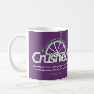 Purple Crushed Mug