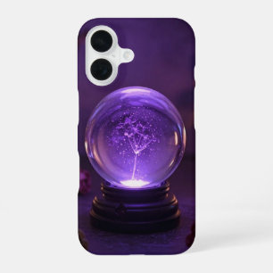 Purple Crystal Ball Witchy Phone Case