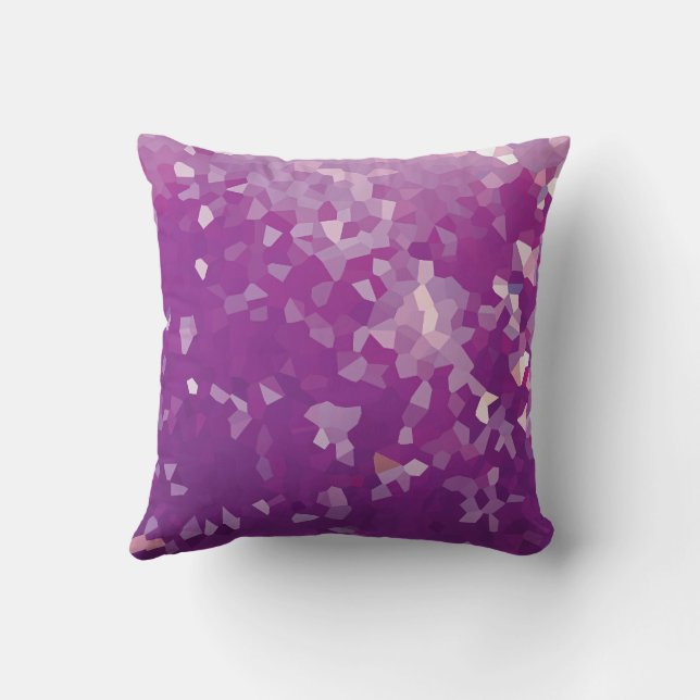 Purple Crystal Sea Cushion (Back)
