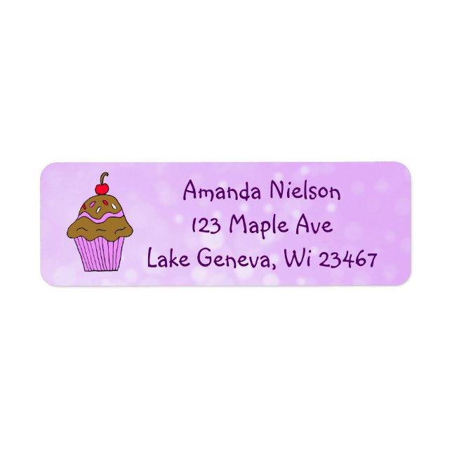 Purple Cupcake (Front)