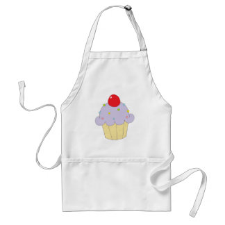 Purple Cupcake Standard Apron