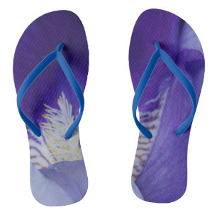 Purple Custom Adult, Slim Straps Jandals