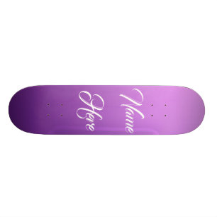 Purple Custom Skateboard