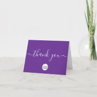 Purple Customer Appreciation Professional Custom