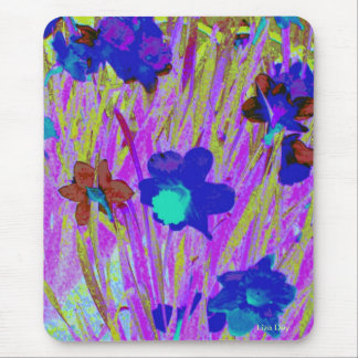 'Purple Daffodils' Mousepad