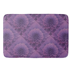 Purple Dahlia Bath Mat