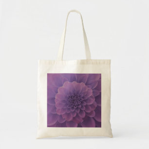 Purple Dahlia Tote Bag