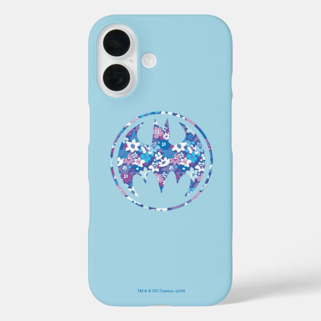 Purple Daisy Bat Signal Case-Mate iPhone Case (Back)