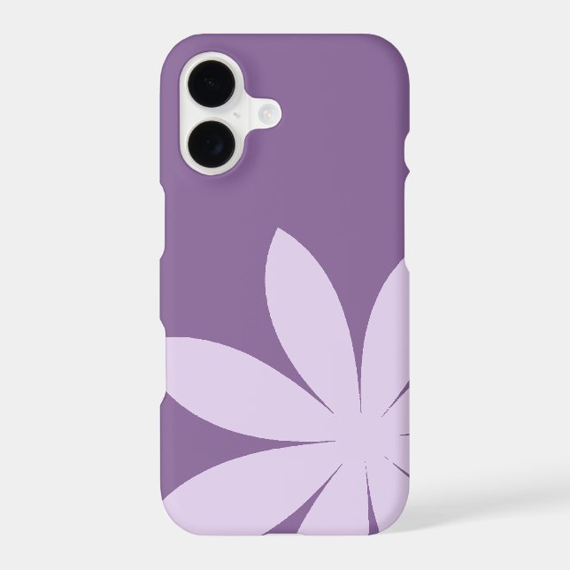 Purple Daisy Flower (Back)