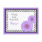 Purple Daisy Recipe Card for the Bride to Be