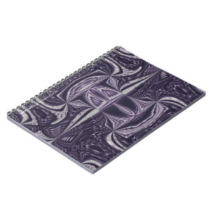 Purple Dance Spiral Notebook