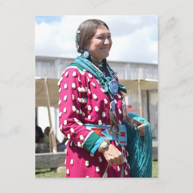 Purple Dancer Postcard (Front)