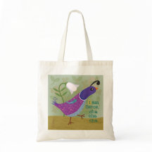 Purple Dancing Quail with Lily