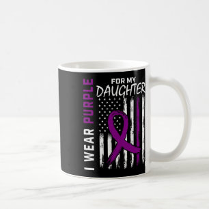 Purple Daughter Pancreatic Cancer Awareness Usa Fl Coffee Mug