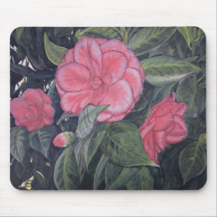 Purple Dawn Camellia Mousepad