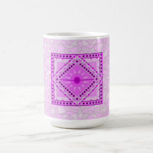 PURPLE DECORATIVE ART MUG BIRTH DAY