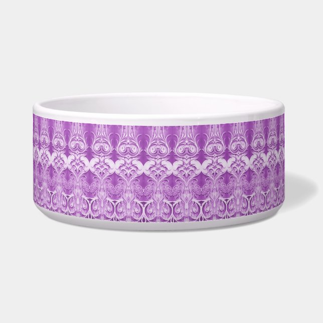 Purple Decorative Pet Bowl (Front)